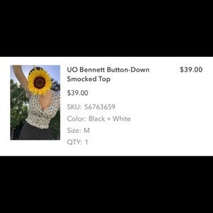 Smock top never worn new condition